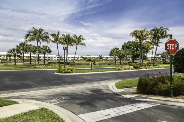 Traditional community in Naples, Florida — Stock Photo, Image