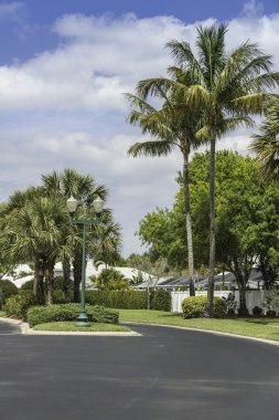 Naples, florida geleneksel kapı halk yol