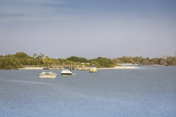 Рыболовные лодки Florida Keys — стоковое фото
