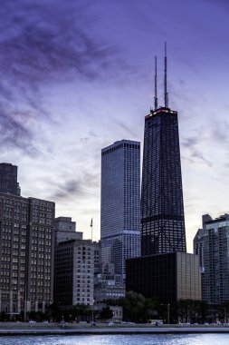 Downtown chicago manzarası