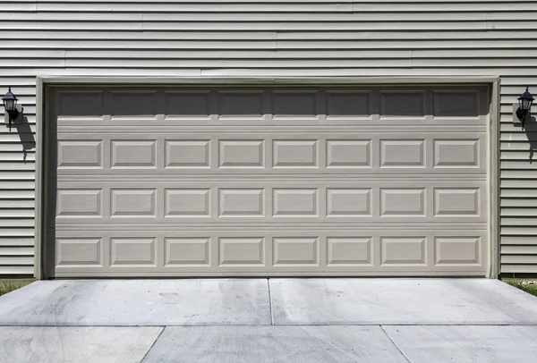 Two car garage — Stock Photo, Image