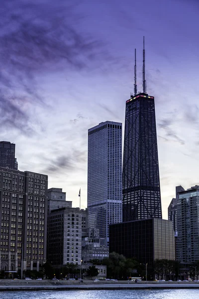 Centro de Chicago Skyline —  Fotos de Stock