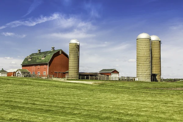Azienda agricola americana — Foto Stock