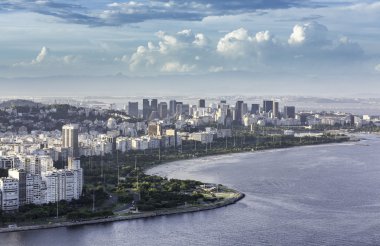 rio de Janeiro Brezilya havadan görünümü