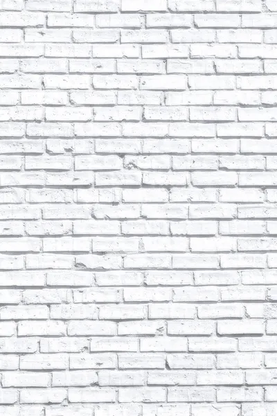 Pared de ladrillo fogy blanco — Foto de Stock