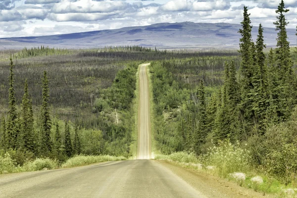 Dalton Highway in Alaska Stock Image