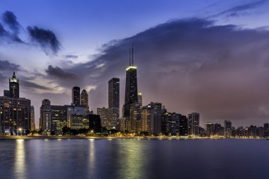 Downtown chicago muhteşem mil