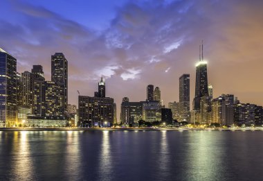 Downtown chicago muhteşem mil