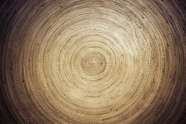 Bambus okrągły talerz — Zdjęcie stockowe