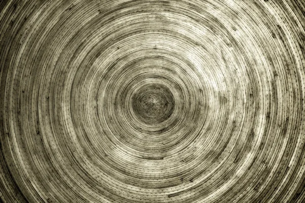 Plaque ronde en bambou — Photo