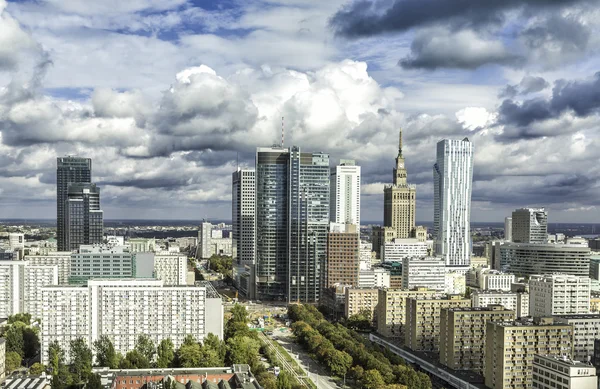 Warschauer Innenstadt — Stockfoto