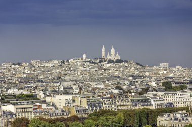 sacre coeur Bazilikası ile paris görmek