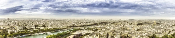 Εναέρια πανόραμα του Παρισιού, Γαλλία — Φωτογραφία Αρχείου