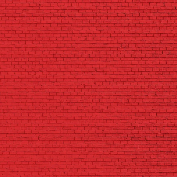 Кирпичная красная стена — стоковое фото
