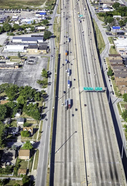 Autostrada Vista aerea — Foto Stock