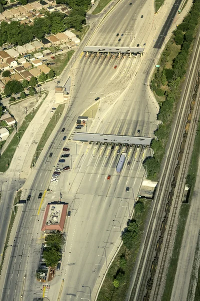 Plaza de la autopista toollway — Foto de Stock