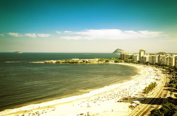 Copacabana Strand, Rio de Janeiro, Brasilien — Stockfoto