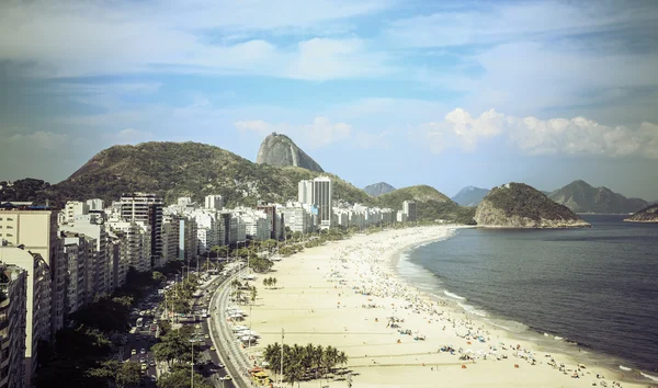 コパカバーナ ビーチ、リオデジャネイロ、ブラジル — ストック写真