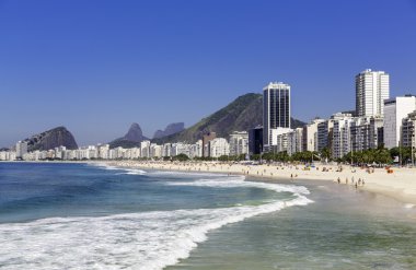 Rio de Janeiro 'daki Copacabana Plajı, Brezilya