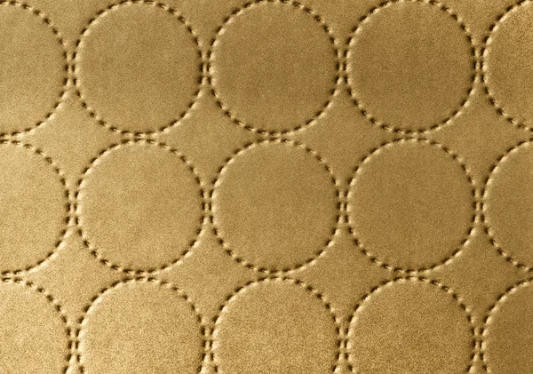 Fundo da textura têxtil com decoração de padrão de círculo — Fotografia de Stock