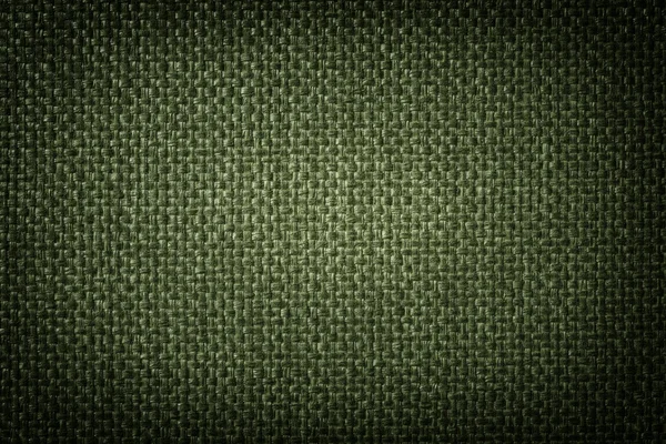 Textura tecido verde e fundo — Fotografia de Stock