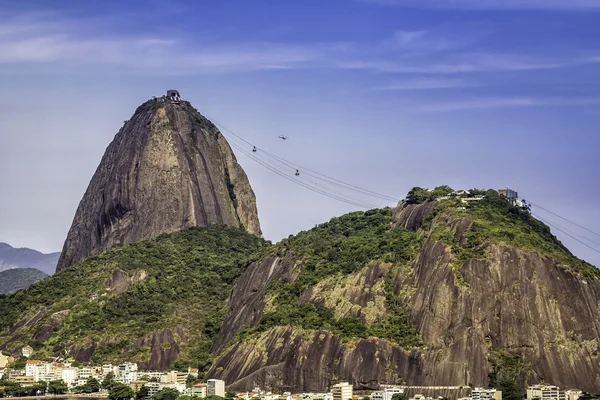 Tło widok Rio de janeiro, Brazylia — Zdjęcie stockowe