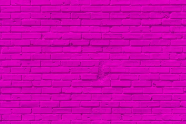 Violet Kleur Baksteen Muur Achtergrond — Stockfoto