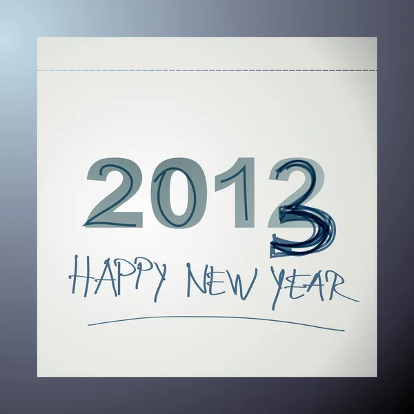 New Year’s card 2013 — Stock Vector
