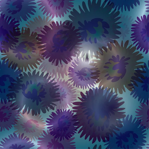 Fleurs abstraites — Image vectorielle