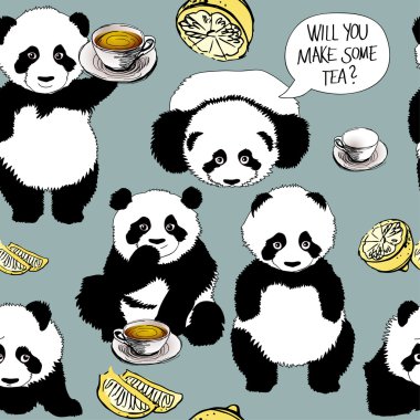 Panda bir soğuk var.