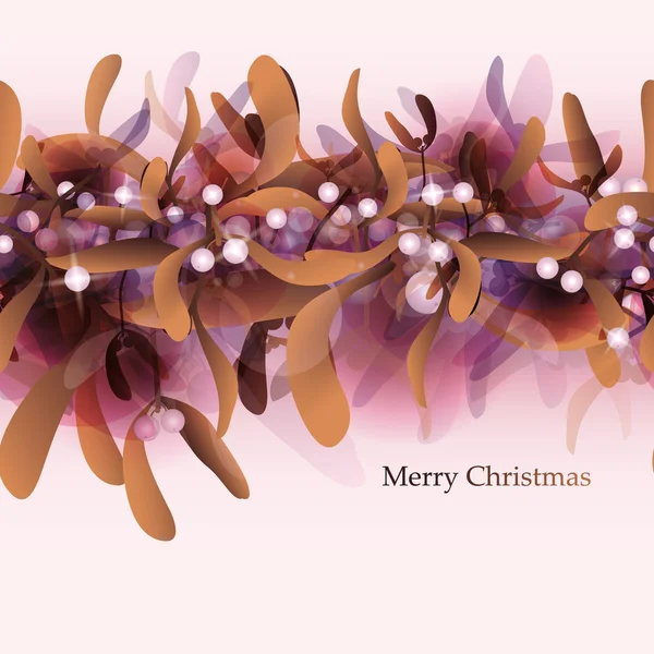 Luxus Merry Christmas card — Stock Vector
