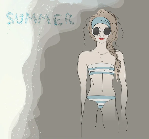 Heure d "été — Image vectorielle
