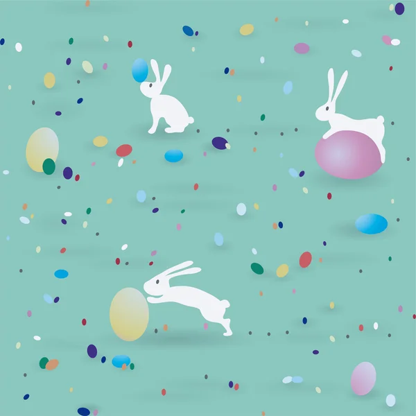 Easter pattern — Stock Illustration Easter pattern Royalty Free Stock Vectors