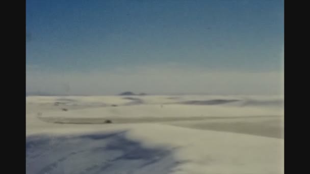 New Mexico Usa June 1957 White Sands National Park — стокове відео