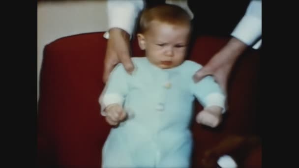 Dallas Ηνωμένες Πολιτείες Δεκέμβριος 1961 Αναμνήσεις Της Οικογένειας Μωρών Στη — Αρχείο Βίντεο