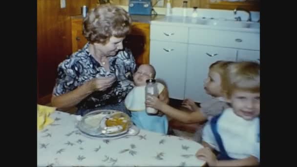 Dallas Vereinigte Staaten März 1959 Kindheitserinnerungen Den 50Er Jahren — Stockvideo