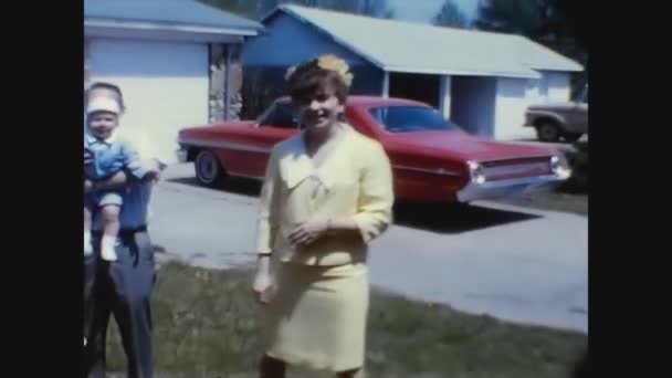 Dallas Stany Zjednoczone Maj 1959 Ogród Wspomnień Rodzinnych Latach Tych — Wideo stockowe