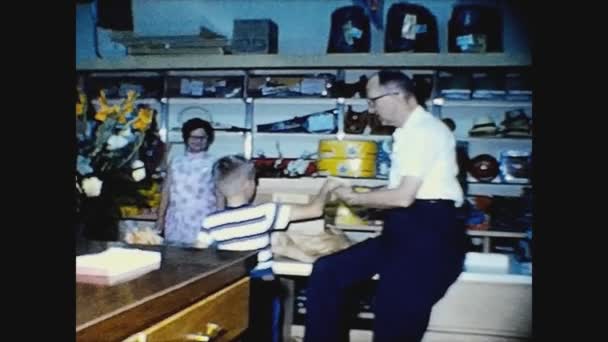 Dallas Spojené Státy Květen 1959 Obchod Domácími Potřebami Letech — Stock video