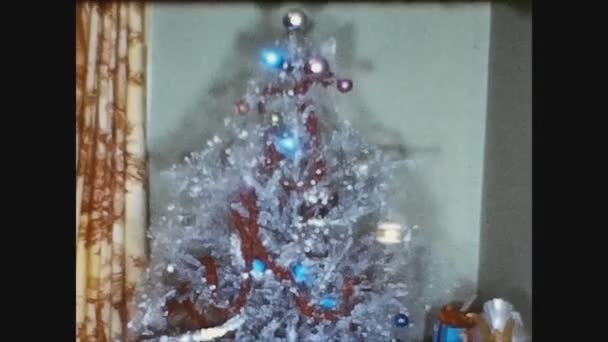 Nieuwe Orleans Verenigd Stated 1951 Kerstboomhut Jaren — Stockvideo