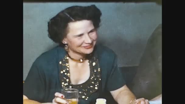 Nieuwe Orleans Verenigd Verenigd 1951 Gelukkige Zakenmensen Jaren — Stockvideo