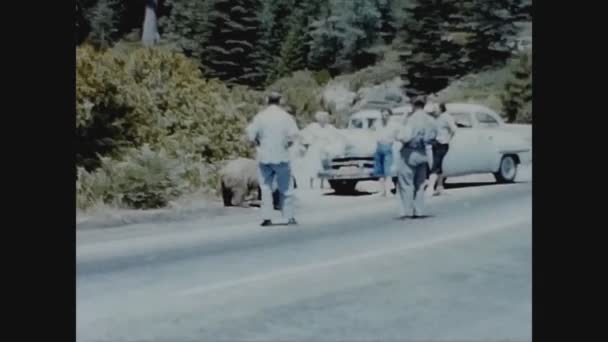 California Eua Junho 1960 Bear Mountain California Nos Anos — Vídeo de Stock