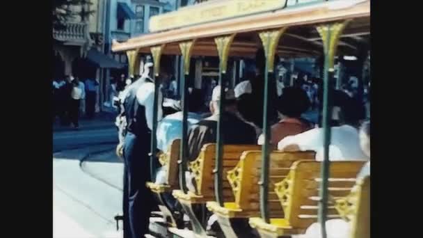 Miami États Unis Mai 1963 Vue Parc Attractions Disneyland Dans — Video