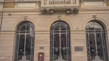 ROVİGO, İTALYA 14 EKİM 2021: İtalya, Rovigo 'daki Ticaret Odası