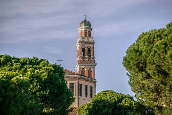 Rotonda Templom Rovigóban Egy Ősi Templom Olasz Város Szívében Vallásos — Stock Fotó