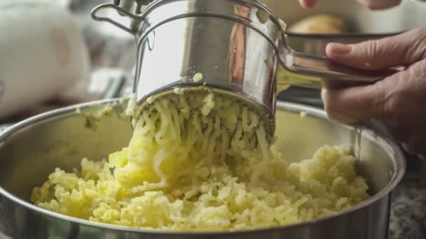 스테인리스 이터를 퍼리를 만드는 과정을 마무리하는 블로그에 맛있는 야채나 요리를 — 비디오