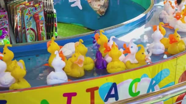 Rovigo Italy October 2021 Cool Rubber Duckies Running Arcade Hunting —  Stock Video © pippocarlot #521622244