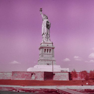 New York, Birleşik Devletler Mayıs 1970: 70 'lerde New York' ta Özgürlük Heykeli