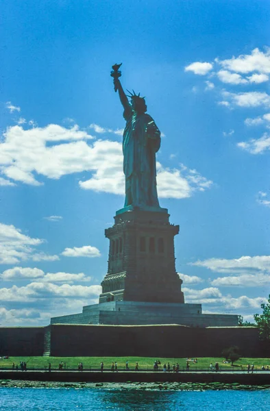 Νέα Υόρκη Ηνωμένες Πολιτείες Μάιος 1970 Άγαλμα Της Ελευθερίας Στη — Φωτογραφία Αρχείου