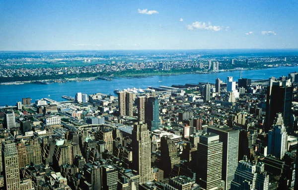 Νέα Υόρκη Ηνωμένες Πολιτείες Μάιος 1970 Νέα Υόρκη Εναέρια Άποψη — Φωτογραφία Αρχείου