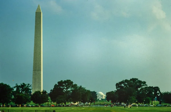 Washington Stati Uniti Maggio 1970 Monumento Washington Negli Anni — Foto Stock